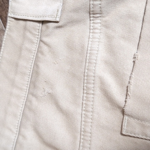 Vince Griffith Chino Shirt Size 38x12" In Khaki Tan Made In The USA - Picture 9 of 9